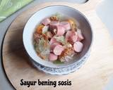 Cara Membuat Sayur bening sosis 3