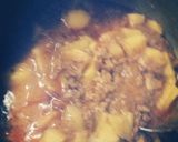 A picture of step 3 of Beef Qeema Aloo.