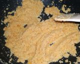 A picture of step 3 of Soji Ka halwa.