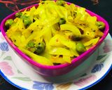 मटर पत्ता गोभी (Matar patta gobhi recipe in hindi) रेसिपी चरण 2 फोटो