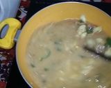 A picture of step 3 of Red Thai Veg Curry.