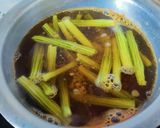 A picture of step 2 of Chhuin aloo tarkari (Drumstick curry).
