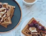 عکس مرحله 5 از دستور وافل میپزد صنما 🧇👩🏻‍🍳🍓