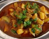 A picture of step 7 of Lauki ki sabzi.
