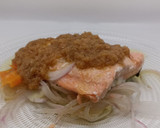 Foto del paso 9 de la receta: Salmón a la plancha con vinagreta de frutos secos