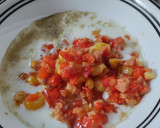 Foto del paso 4 de la receta: Salsa ó Dip de maíz🌽 tierno, pimiento🫑 y salchichón de cerdo🥓🫕🍟