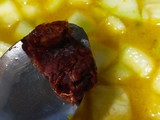 Labu Air Kuah Kuning dengan Lontong