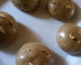 A picture of step 3 of Brown buns#themechallenge.