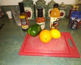 A picture of step 8 of Out of this would shrimp scampi. 🙂.