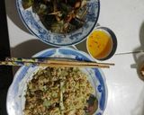 Hình bước làm 5 của món Gà chiên lá dứa!