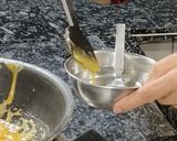 A picture of step 3 of Peanut Chikki.