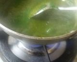 A picture of step 4 of Palak paneer.