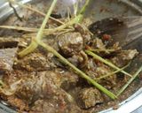 Foto langkah ke 4 dari resep Rendang Daging Sapi Simpel.