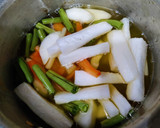 A picture of step 5 of Sambar with winter vegetables(One pot no onion no garlic sambar).