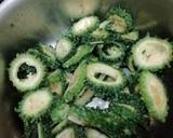 Pea curry Pulao Karela and chapati recipe step 5 photo