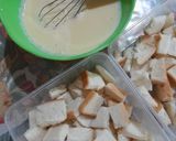 Foto langkah ke 2 dari resep Puding Susu Roti Tawar.