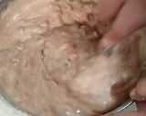 A picture of step 7 of Plum Cake (eggless and no rum).