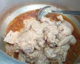 A picture of step 9 of Murgh pulao.