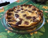 Une image de l'étape 12 de Gâteau façon far aux prunes, vanille et manzana.