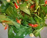 Foto langkah ke 4 dari resep Cah Daun Ginseng Jawa #week38.