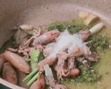 Foto langkah ke 1 dari resep Oseng Cumi Cabe Ijo.