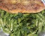 Foto del paso 7 de la receta: Canutos chicos en salsa verde y pescadito frito 🇵🇪