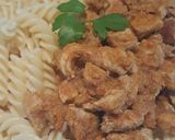 Sertéspörkölt recept fázis 5 fotója