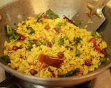 A picture of step 5 of Poha.