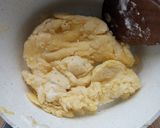 Foto langkah ke 2 dari resep Korean Sweet potato mochi bread / roti ubi korea.