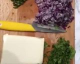 A picture of step 2 of Paneer potato paratha.