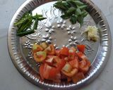 A picture of step 1 of Tomato Rasam.