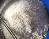 A picture of step 2 of Basbousa.
