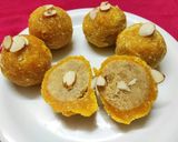 A picture of step 7 of Ladoo.
