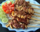 Foto langkah ke 5 dari resep Sate Jamur Tiram Bumbu Kacang.
