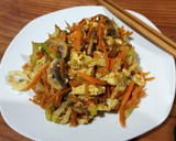 Foto del paso 4 de la receta: Revuelto oriental de vegetales
