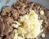 A picture of step 4 of Winter special Katlu Pak - A traditional Vasanu for Nursing Mother.