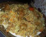 A picture of step 1 of Chicken biryani.