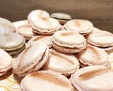 Une image de l'étape 14 de Macarons dorés #dessert de #fevrier.