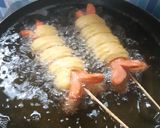 Foto langkah ke 9 dari resep Churros Corn Dog.