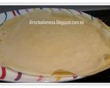 Foto del paso 2 de la receta Crepes de jamón york y queso