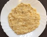 Banános-mandarinos zabkása recept fázis 2 fotója