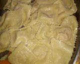 Foto del paso 4 de la receta: Raviolones de jamón y queso con salsa de champiñones
