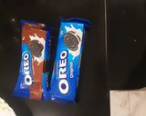 A picture of step 1 of Oreo shake.