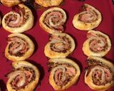 Une image de l'étape 5 de Feuilletés apéritif « escargots » au jambon blanc et moutarde à l ancienne.