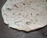 Palak paratha recipe step 6 photo