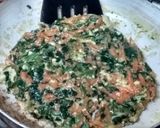 Foto del paso 3 de la receta: Tortilla de espinaca y zanahoria