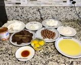 A picture of step 1 of Dulce De Leche Cheesecake.