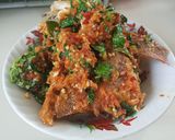 Foto langkah ke 7 dari resep Ikan Nila Saos Jahe Kemangi.