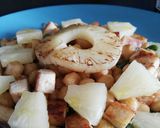 Foto del paso 11 de la receta Ensalada de garbanzos, tofu y piña