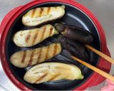 A picture of step 3 of Easy! Grilled Eggplant.